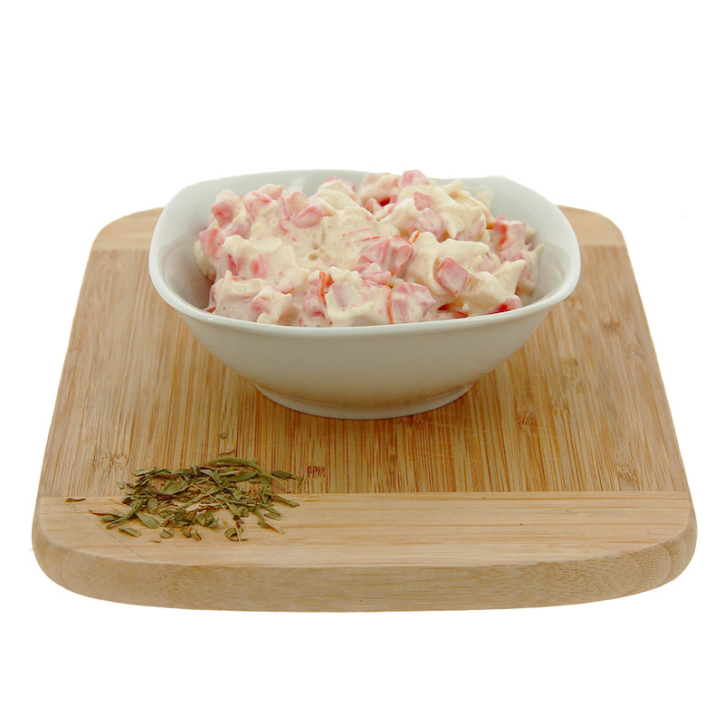 salade duo ananas et carottes au surimi 300 g - vue produit