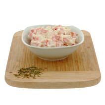 salade duo ananas et carottes au surimi 300 g - vue produit