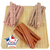 Colis chipolatas / merguez de porc 12/12/12