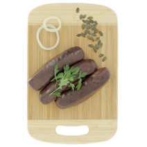 8 Boudins noirs à l’oignon Le Porc Français – vue de haut