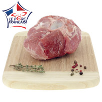 900 g de palette de porc demi-sel crue Le Porc Français