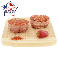 4 paupiettes de porc à l’espagnole Le Porc Français