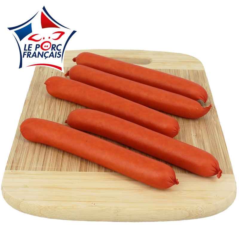 saucisses de Strasbourg - vue produit