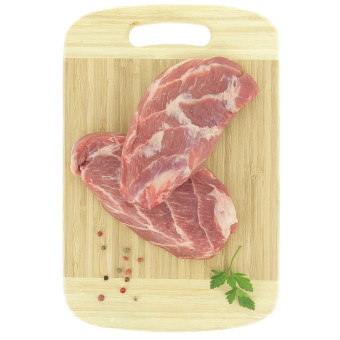 Cabecero de porc façon ibérique Le Porc Français – vue de haut
