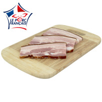 poitrine de porc fumée cuite - vue produit