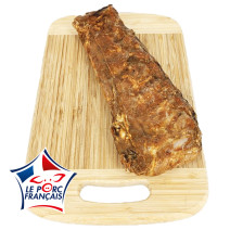 Ribs de porc mariné cuit saveur barbecue - 500g env.