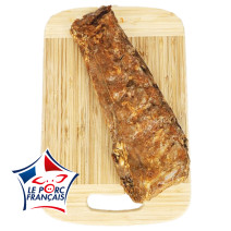 Ribs de porc mariné cuit saveur barbecue - 500g env.