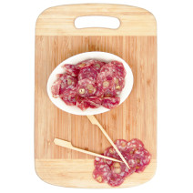 Saucisson sec finement tranché aux noisettes 90g