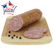 Achat Saucisson à l’Ail Fumé au bois de hêtre 1kg en Ligne