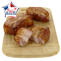 rillons de porc avec couenne - vue produit