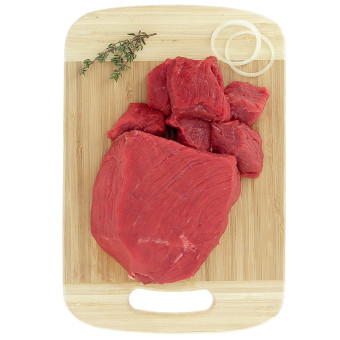 Viande à fondue boeuf charolais 600g, Viande Bovine Française - vue de haut