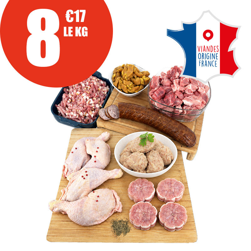 Colis du mois d'octobre - 7kg340