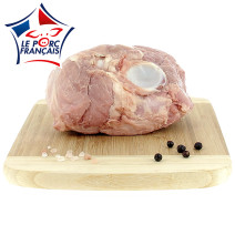 Palette de porc cuite de qualité supérieure avec os 750g environ