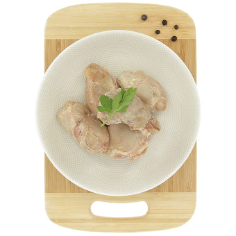 1 kg de moelleux de porc confit Le Porc Français – vue de haut