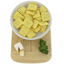 pâtes fraîches aux 3 fromages - vue de haut