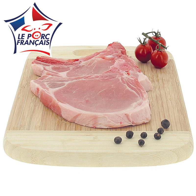 8 côtes de porc première Le Porc Français