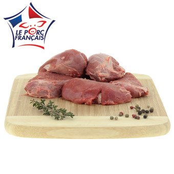 2kg de noix de joue de porc Le Porc Français