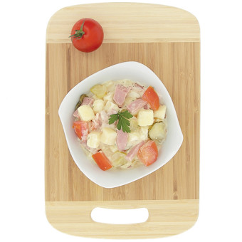 1,5kg de piémontaise traditionnelle jambon supérieur Le Porc Français – vue de haut