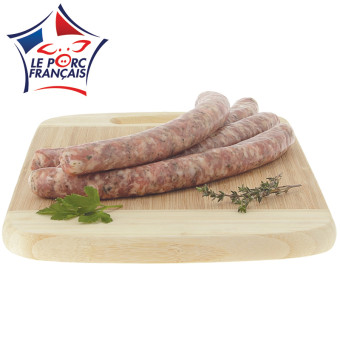 Chipolatas aux herbes Le Porc Français