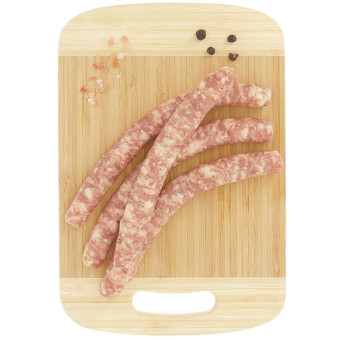 Chipolatas Le Porc Français – vue de haut