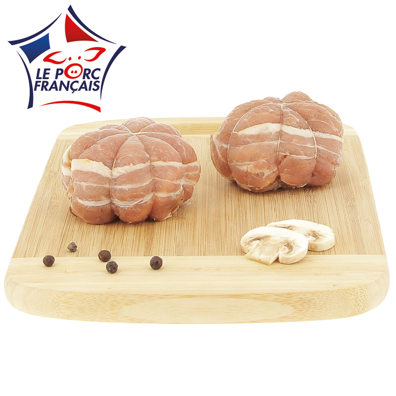 4 paupiettes de porc à la forestière Le Porc Français