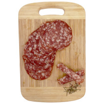 12 tranches de rosette Le Porc Français – vue de haut