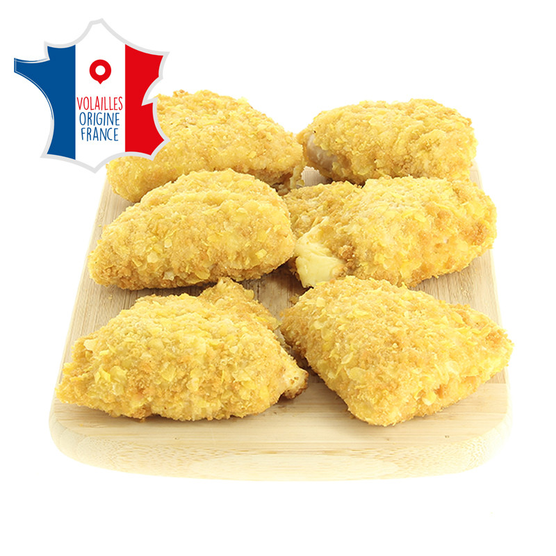 6 cordons bleus de poulet Volaille Française