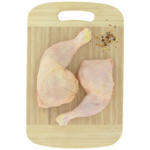 1 kg de cuisse de poulet avec dos Volaille Française – vue de haut