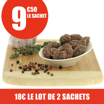 grignotons poivre 500 g - vue produit