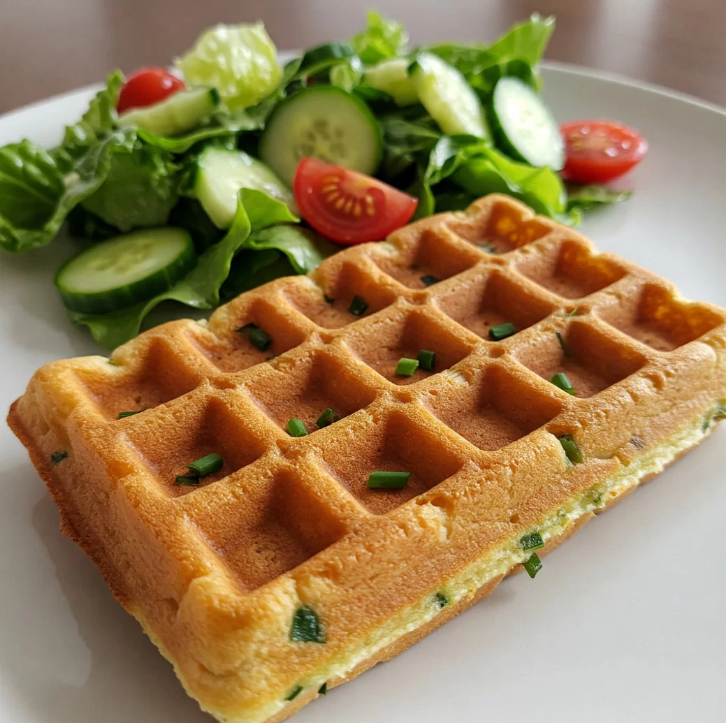 Gaufres salées aux darlons