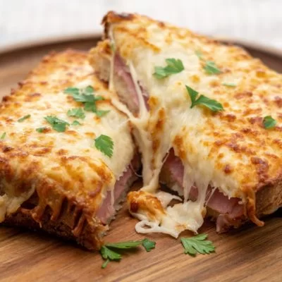 Croque-monsieur à la béchamel